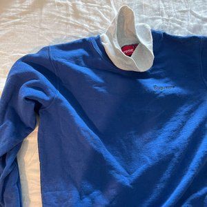 Supreme high collar sweater shirt